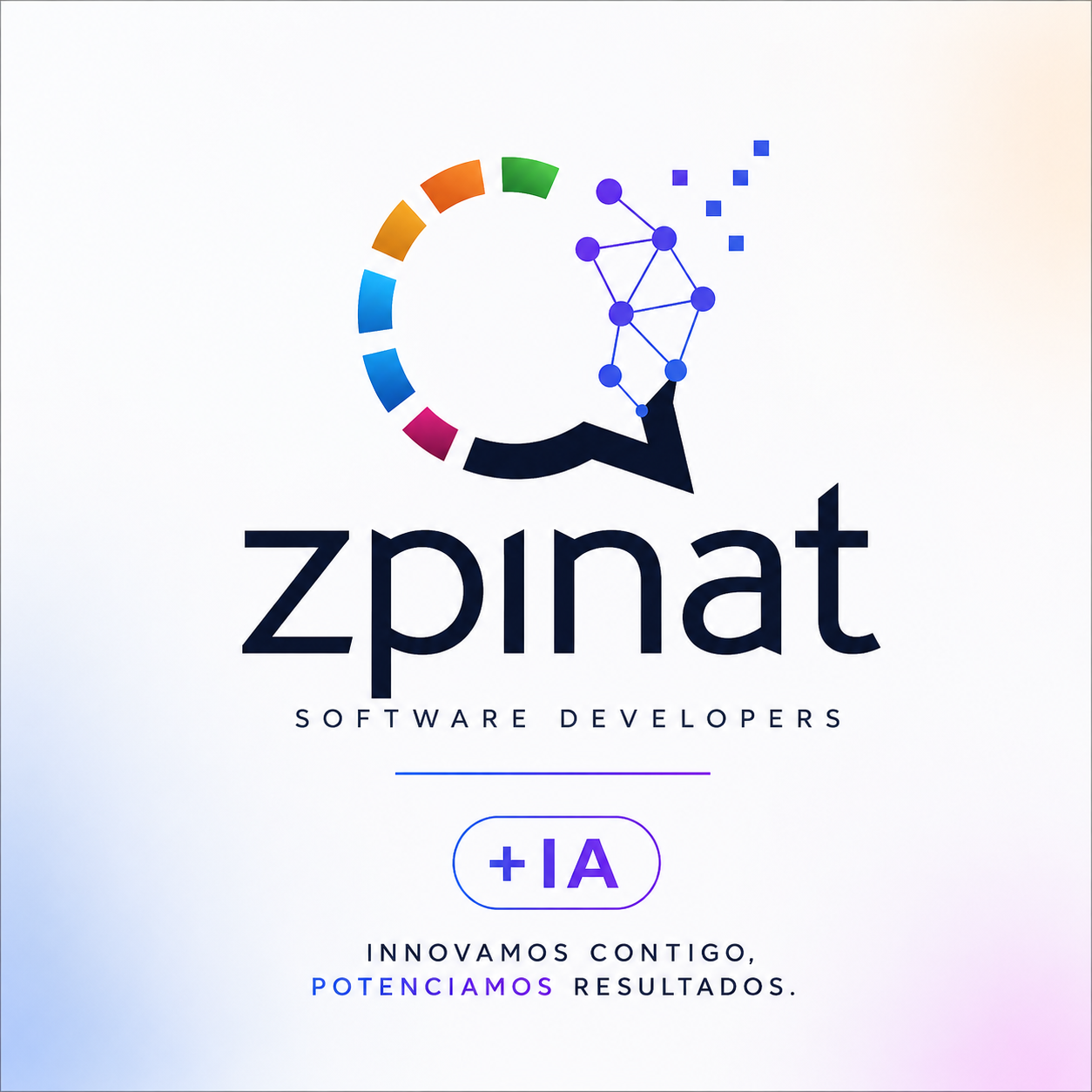 Logo Zpinat con concepto IA
